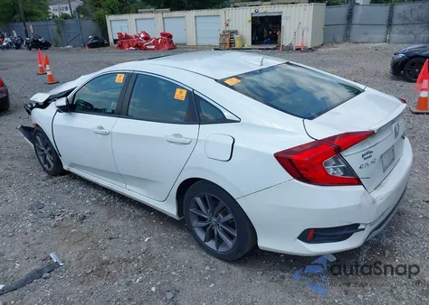 2020 Honda Civic Ex из США, поврежденный, VIN 19XFC1F35LE207312